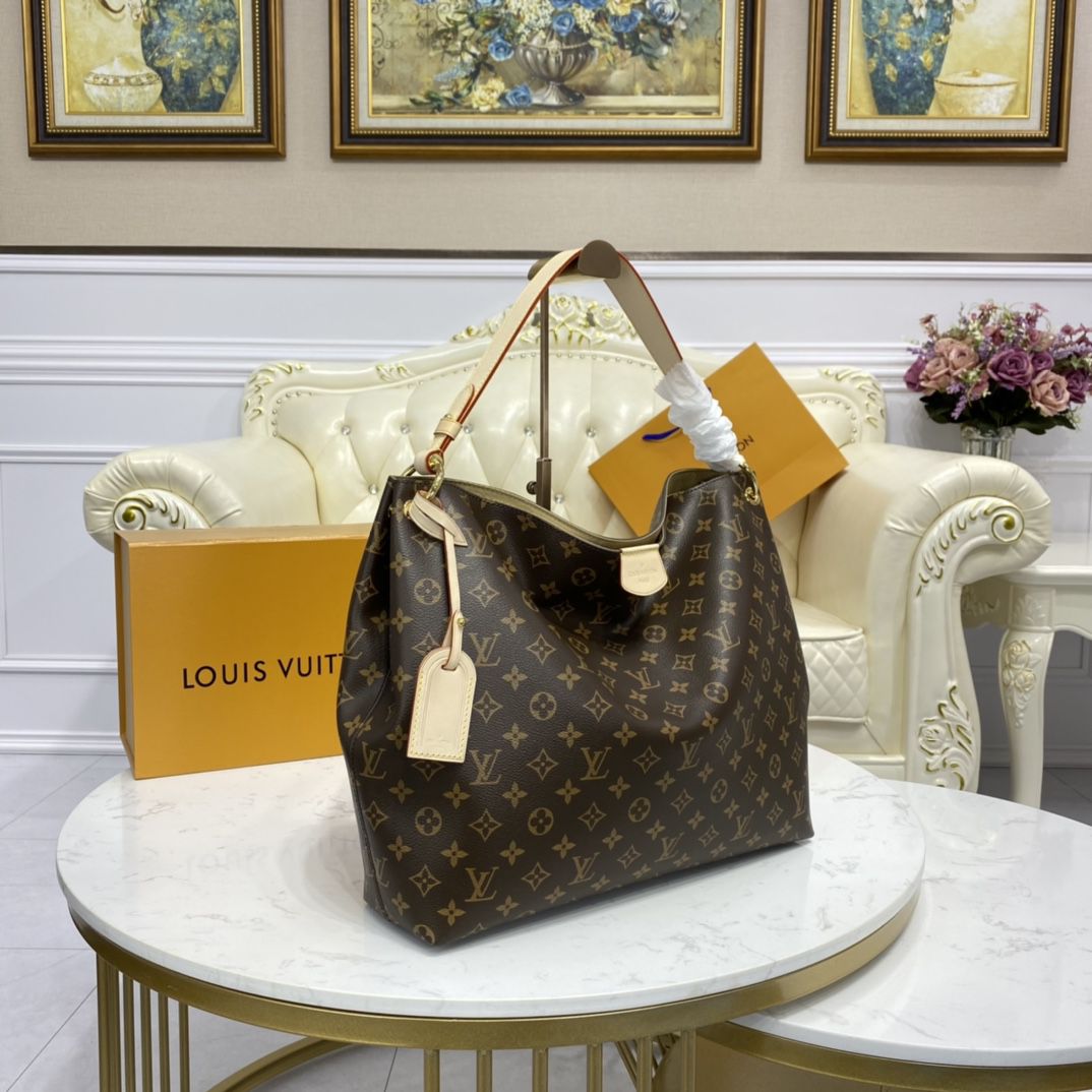 #m43701 l**is V*t*n damier azu graceful pm hobo