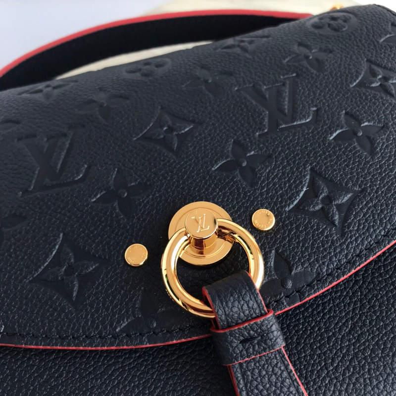 #m43781 l**is V*t*n monogram empreinte blanche bb-marine rouge