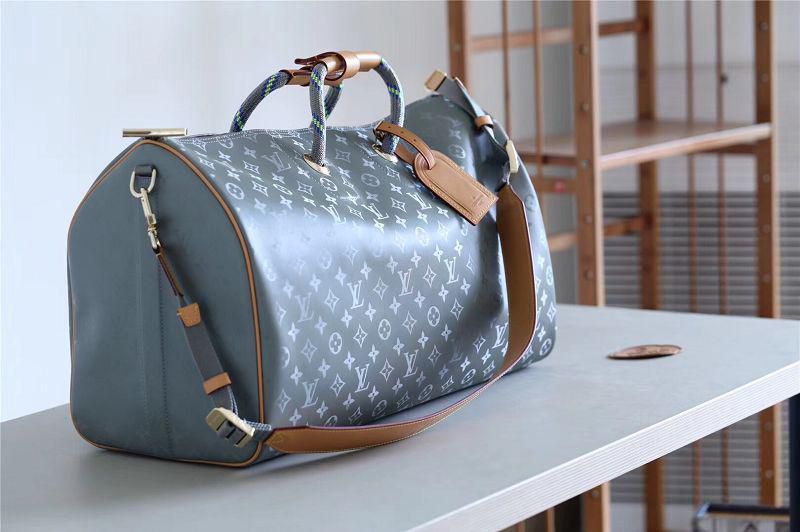 #m43886 l**is V*t*n 2018 keepall bandoulière 50-monogram titanium