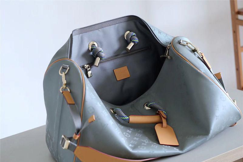 #m43886 l**is V*t*n 2018 keepall bandoulière 50-monogram titanium