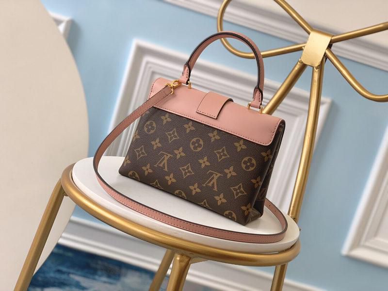 #m44080 l**is V*t*n monogram canvas locky bb-rose poudré pink