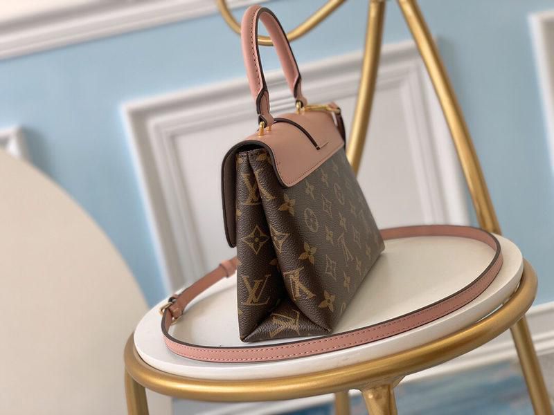 #m44080 l**is V*t*n monogram canvas locky bb-rose poudré pink