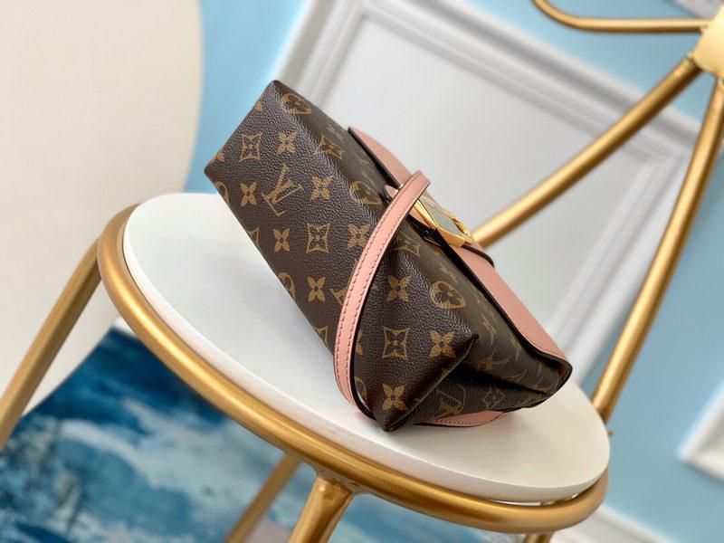 #m44080 l**is V*t*n monogram canvas locky bb-rose poudré pink