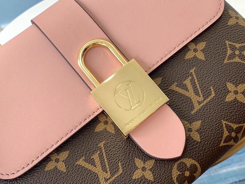 #m44080 l**is V*t*n monogram canvas locky bb-rose poudré pink