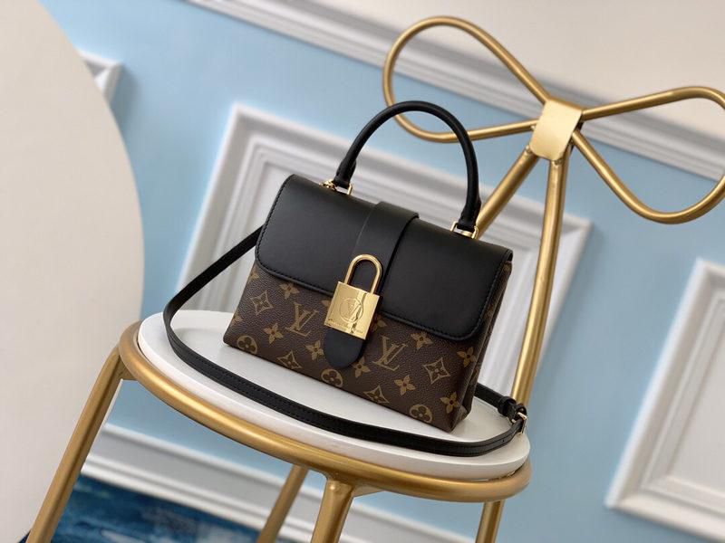 #m44141 l**is V*t*n monogram canvas locky bb-noir