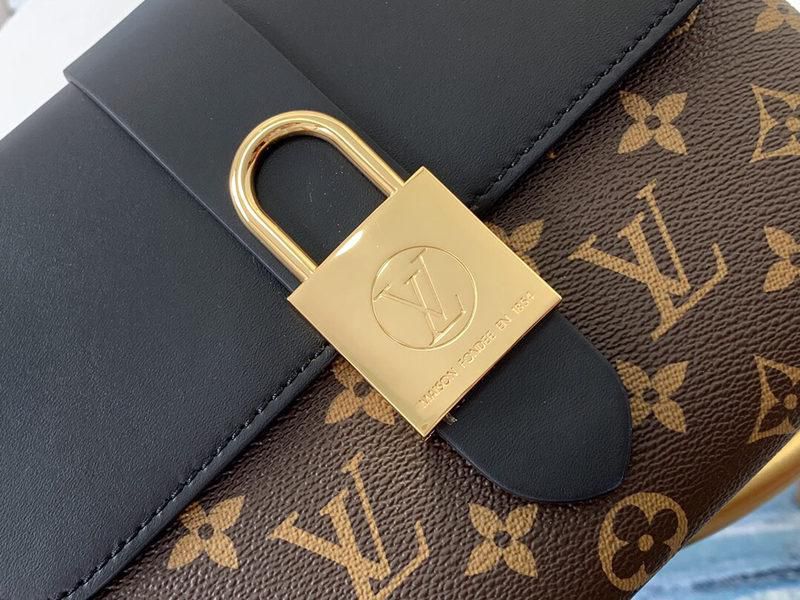 #m44141 l**is V*t*n monogram canvas locky bb-noir