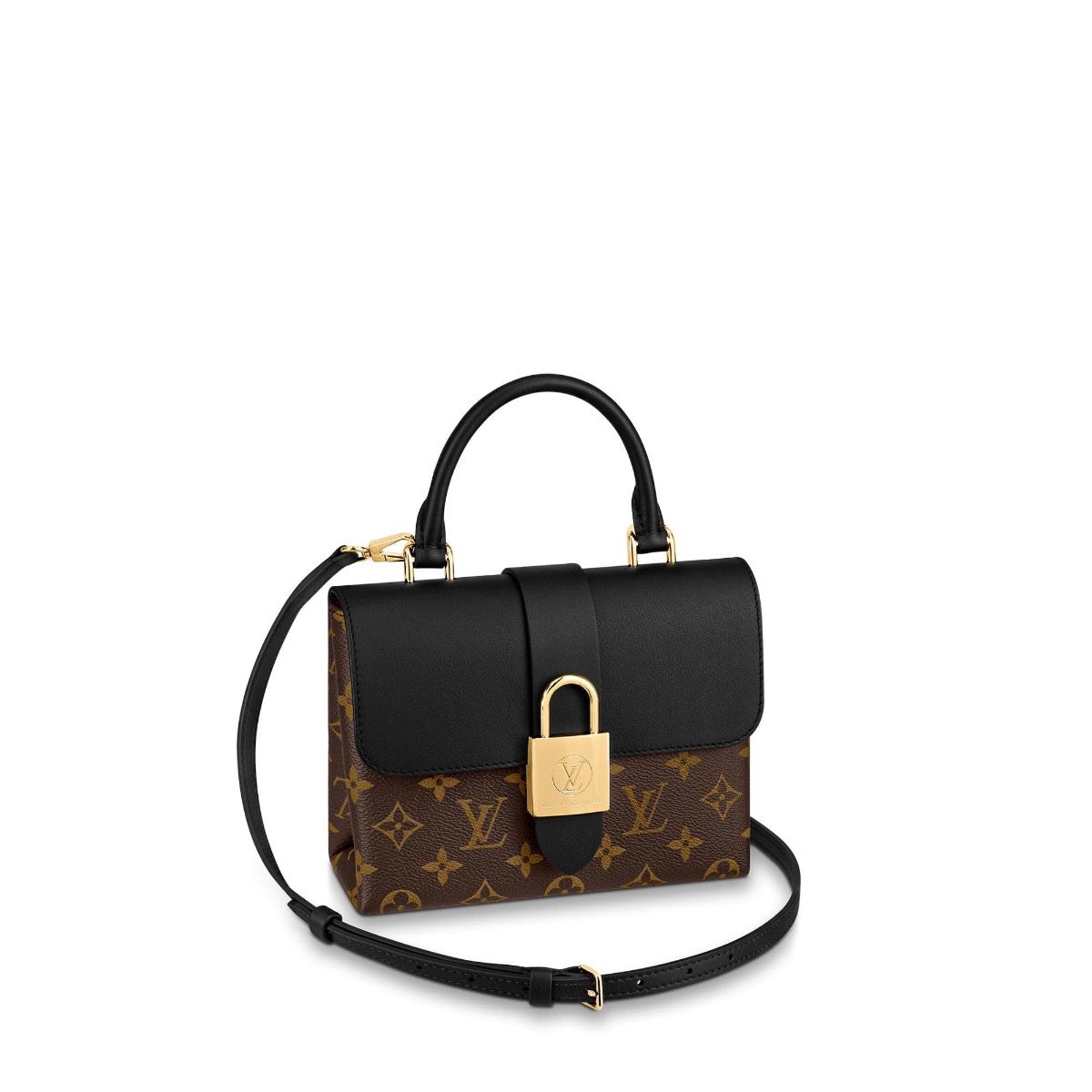 #m44141 l**is V*t*n monogram canvas locky bb-noir