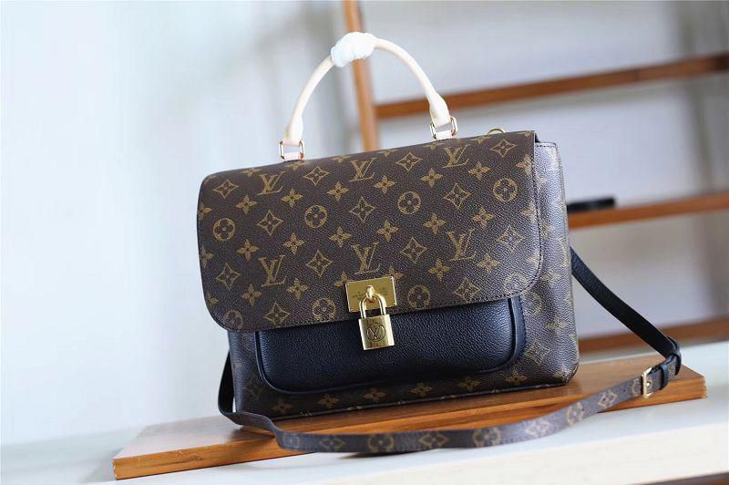 #m44259 l**is V*t*n 2019 monogram marignan messenger- noir