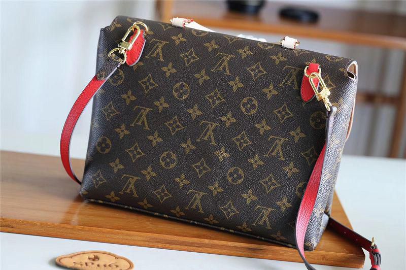 #m44286 l**is V*t*n 2019 monogram marignan messenger- coquelicot