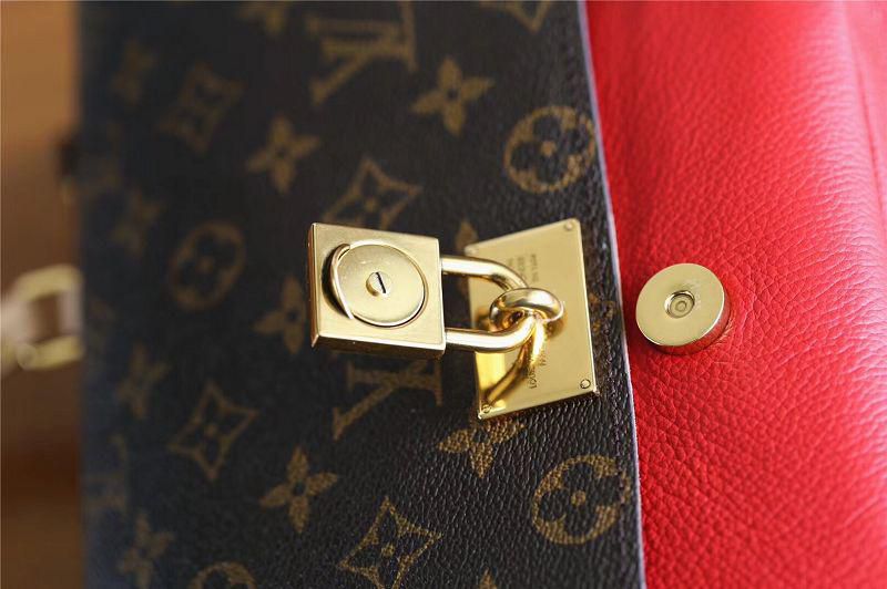 #m44286 l**is V*t*n 2019 monogram marignan messenger- coquelicot