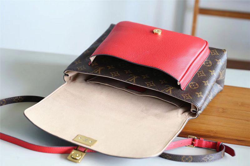 #m44286 l**is V*t*n 2019 monogram marignan messenger- coquelicot
