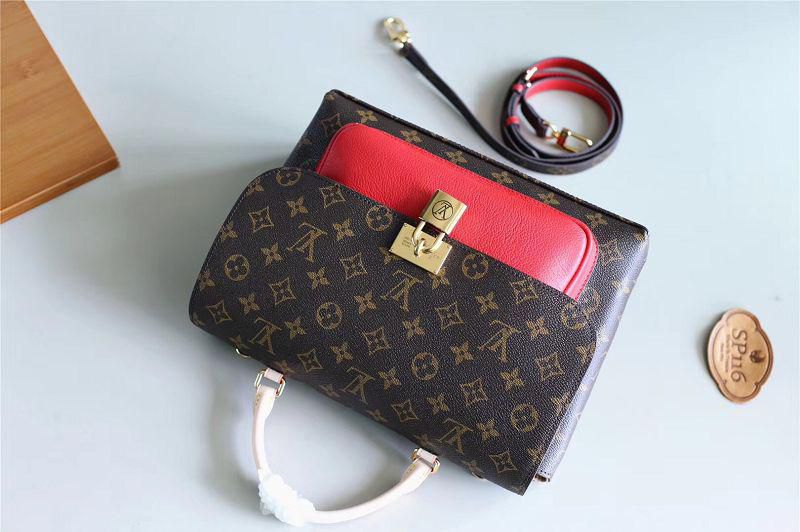 #m44286 l**is V*t*n 2019 monogram marignan messenger- coquelicot