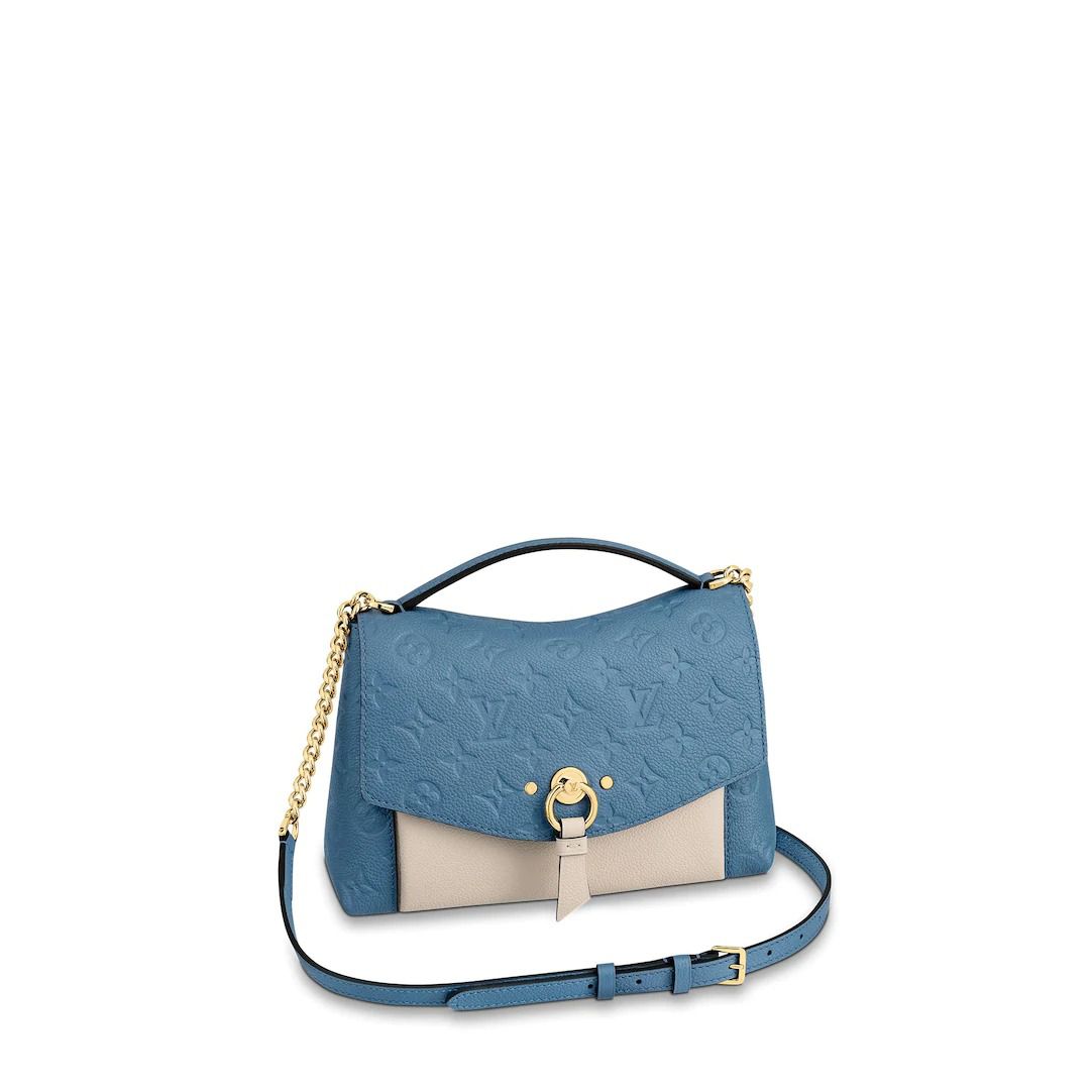 #m44308 l**is V*t*n monogram empreinte blanche bb-jean blue