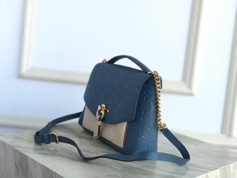 #m44308 l**is V*t*n monogram empreinte blanche bb-jean blue