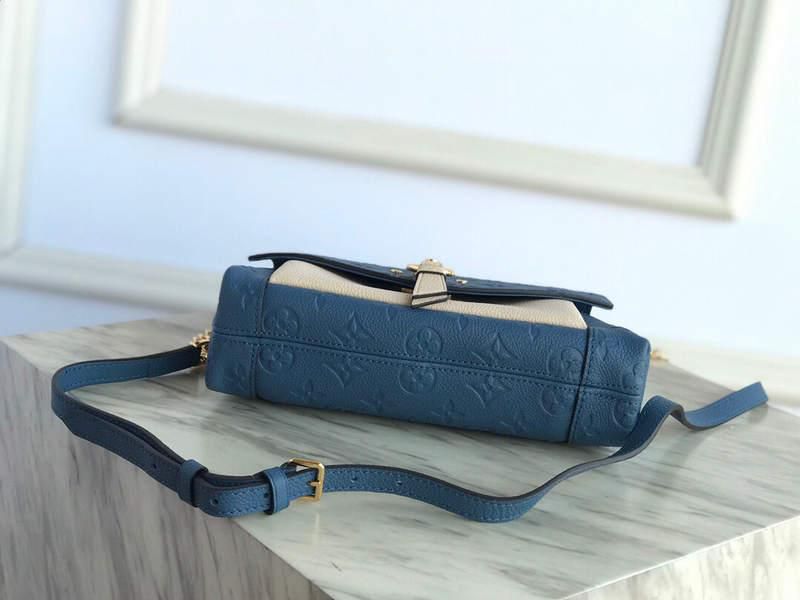 #m44308 l**is V*t*n monogram empreinte blanche bb-jean blue