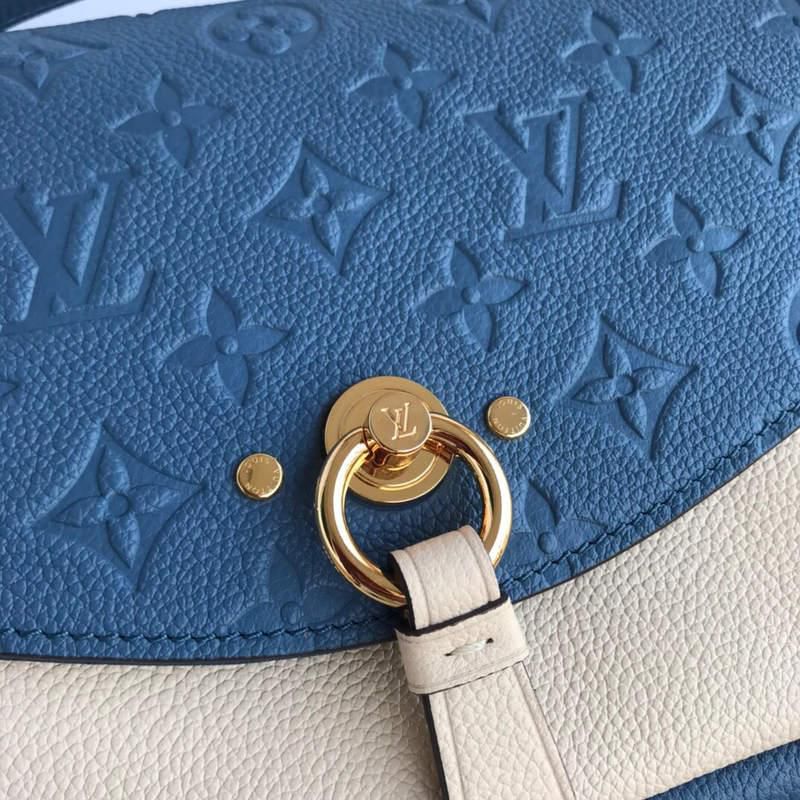 #m44308 l**is V*t*n monogram empreinte blanche bb-jean blue
