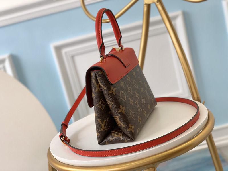 #m44322 l**is V*t*n monogram canvas locky bb-coquelicot