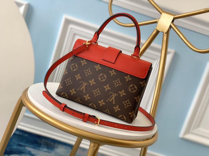 #m44322 l**is V*t*n monogram canvas locky bb-coquelicot