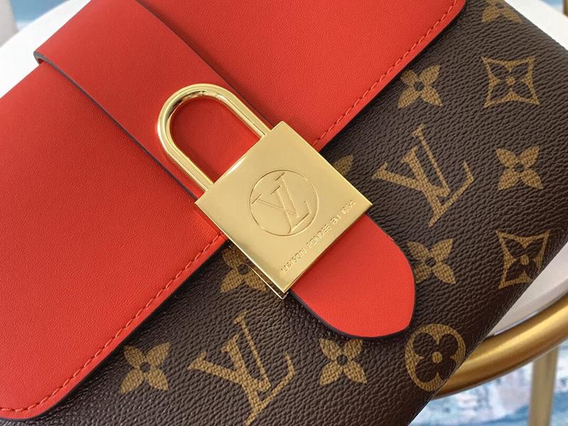 #m44322 l**is V*t*n monogram canvas locky bb-coquelicot