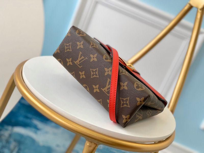 #m44322 l**is V*t*n monogram canvas locky bb-coquelicot