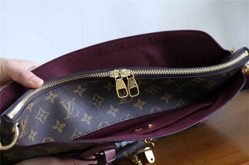 #m44348 l**is V*t*n 2019 monogram canvas flower zipped tote mm