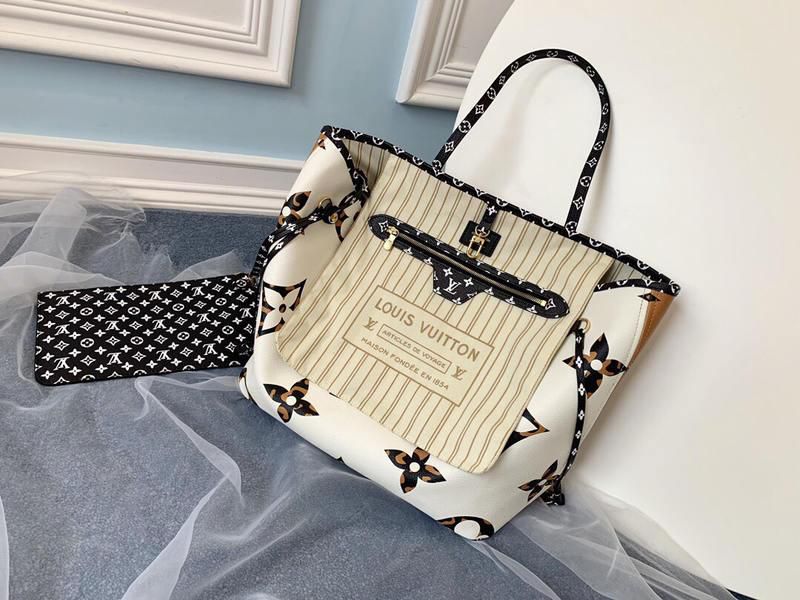 #m44716 l**is V*t*n 2019 monogram neverfull mm-ivoire