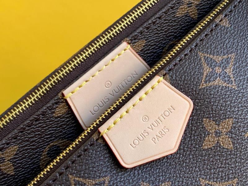 #m44840 l**is V*t*n 2019 monogram canvas multi pochette accessoires-rose clair