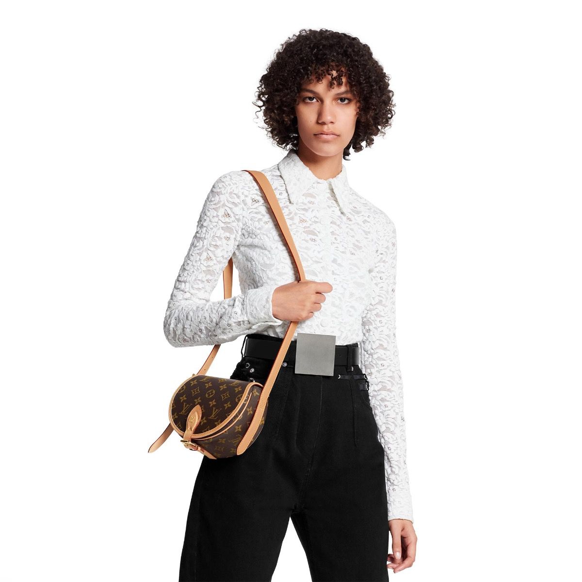 #m44860 l**is V*t*n 2020 monogram canvas tambourin