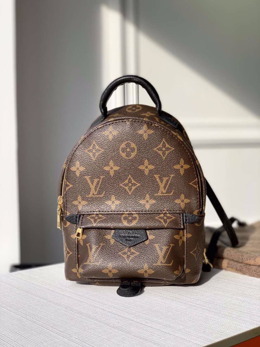 #m44873 l**is V*t*n 2020 monogram canvas palm springs mini backpack