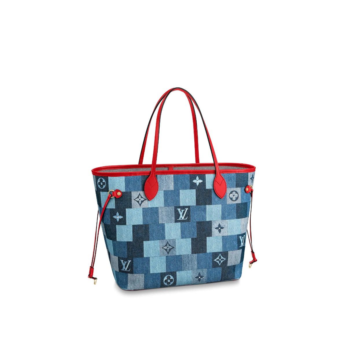 #m44981 l**is V*t*n 2020 monogram denim neverfull mm