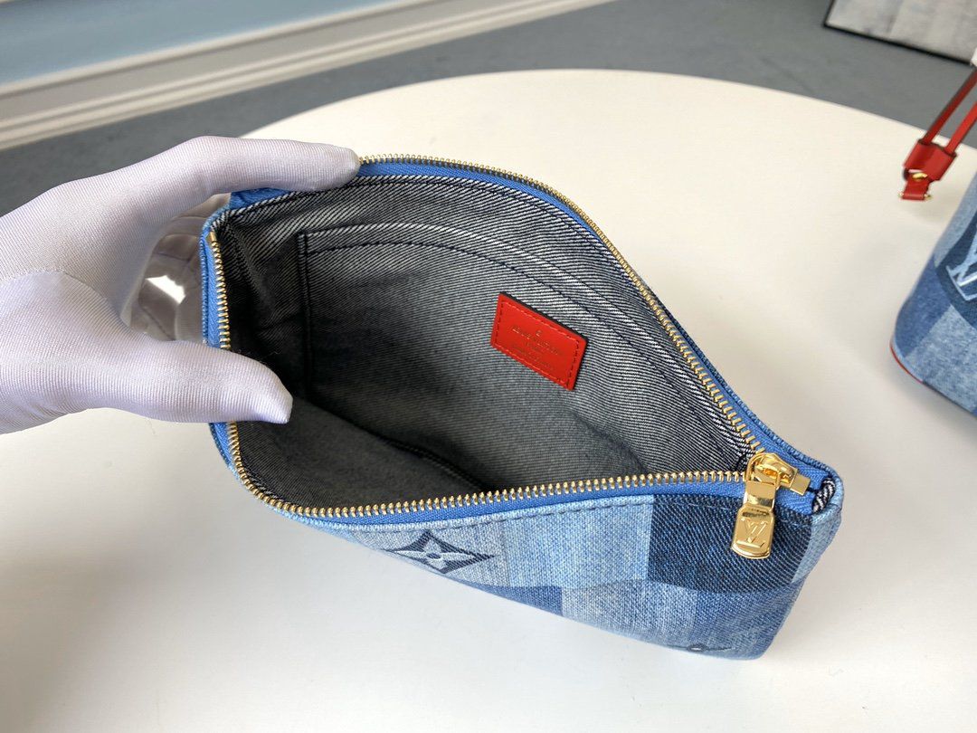 #m44981 l**is V*t*n 2020 monogram denim neverfull mm
