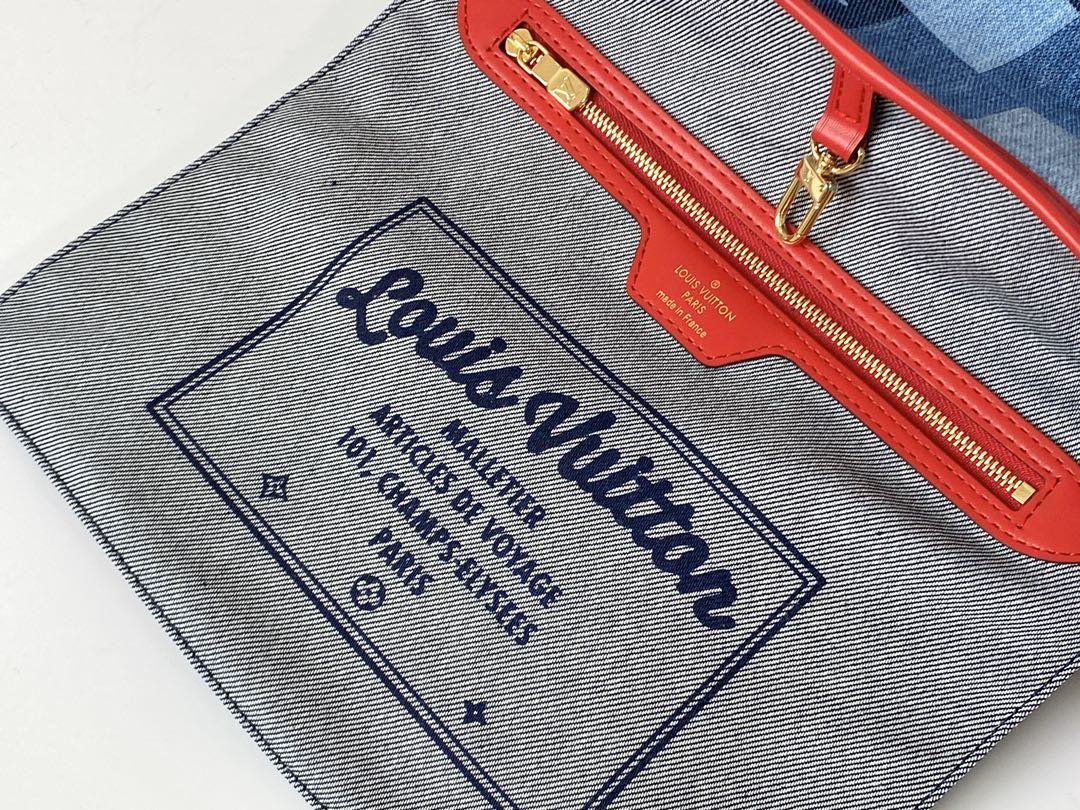#m44981 l**is V*t*n 2020 monogram denim neverfull mm