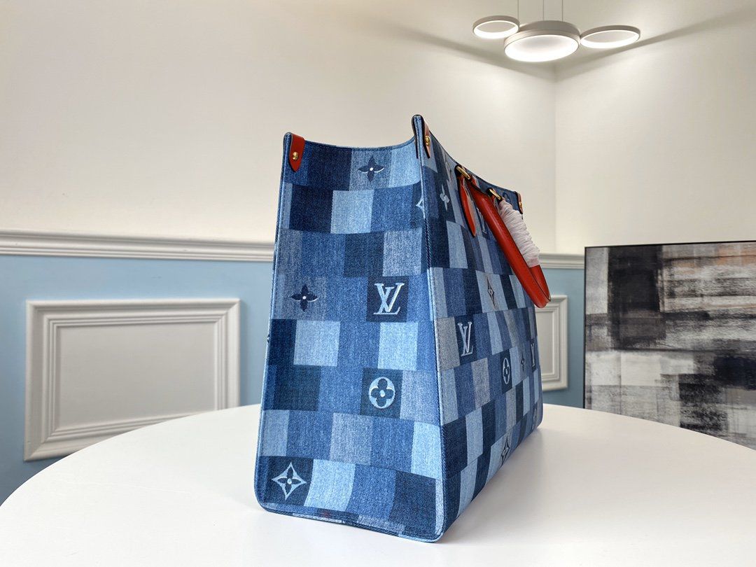 #m44992 l**is V*t*n 2020 monogram denim onthego gm