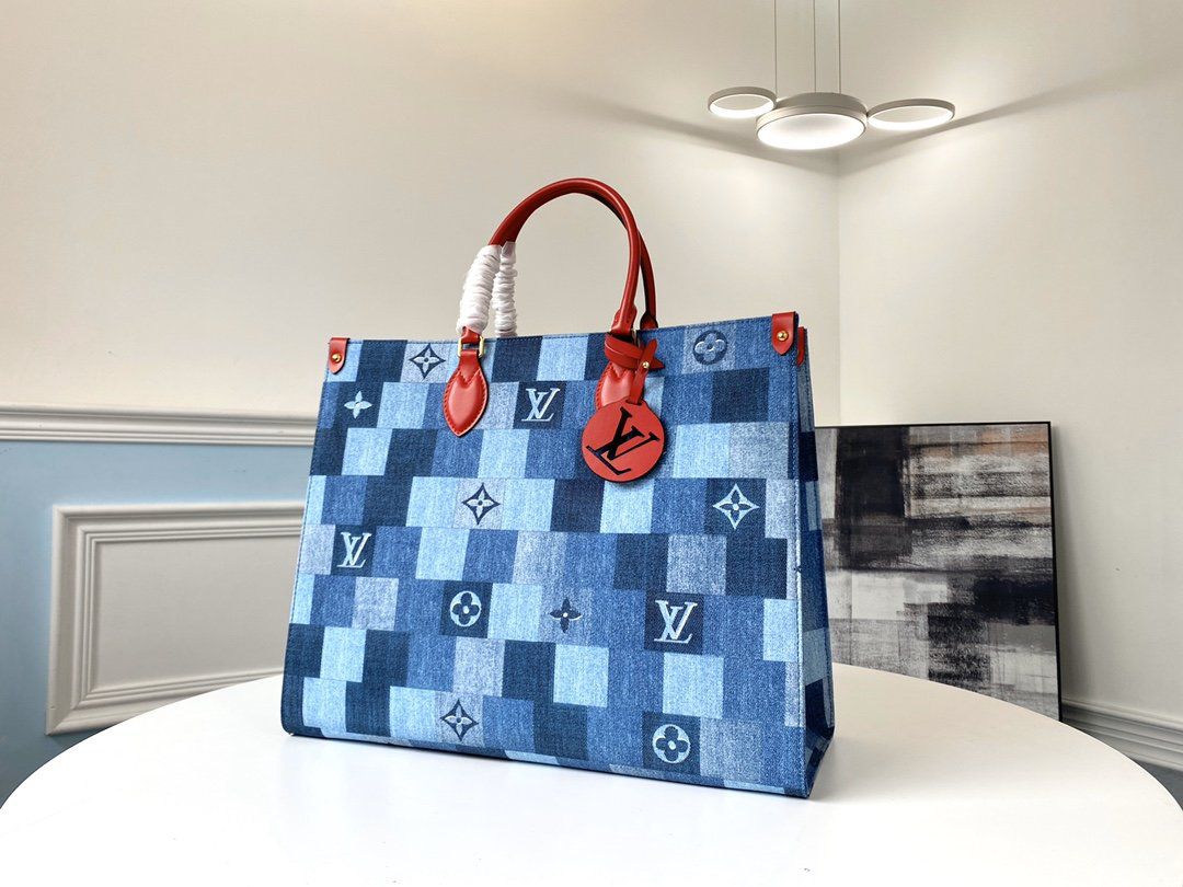 #m44992 l**is V*t*n 2020 monogram denim onthego gm
