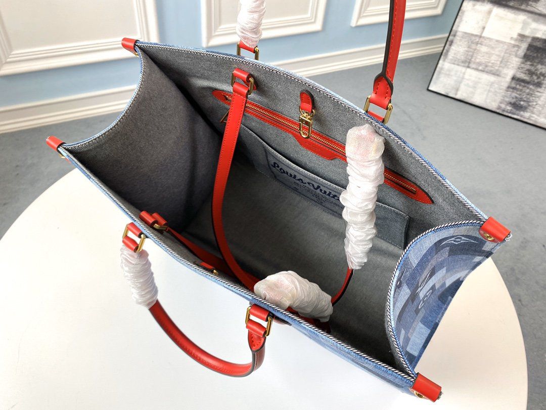 #m44992 l**is V*t*n 2020 monogram denim onthego gm