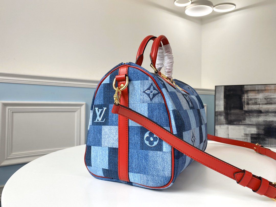 #m45041 l**is V*t*n 2020 monogram denim speedy 30 bandoulière