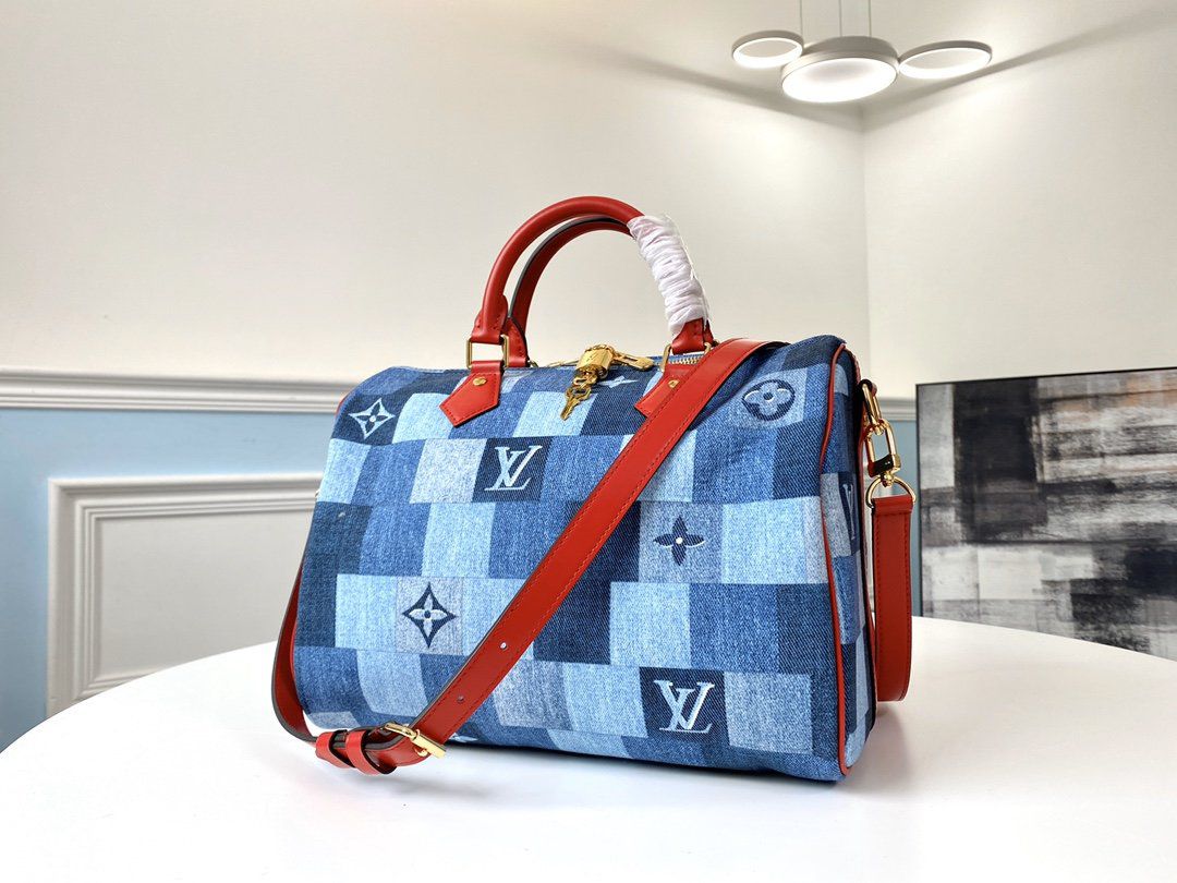 #m45041 l**is V*t*n 2020 monogram denim speedy 30 bandoulière