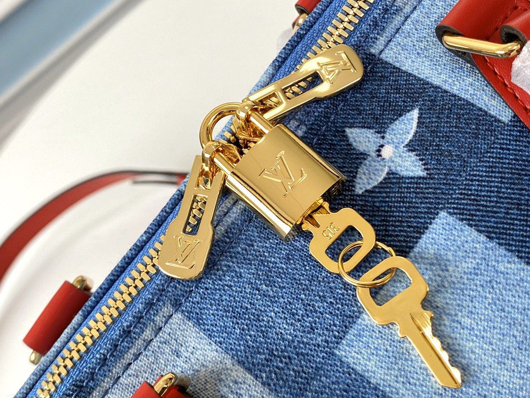 #m45041 l**is V*t*n 2020 monogram denim speedy 30 bandoulière