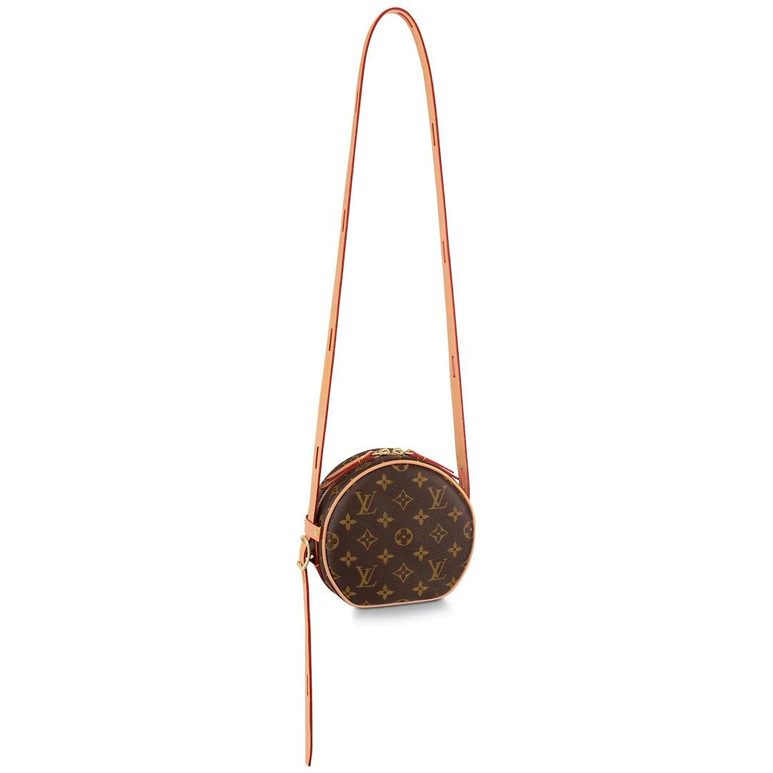 #m45149 l**is V*t*n monogram canvas boîte chapeau souple pm