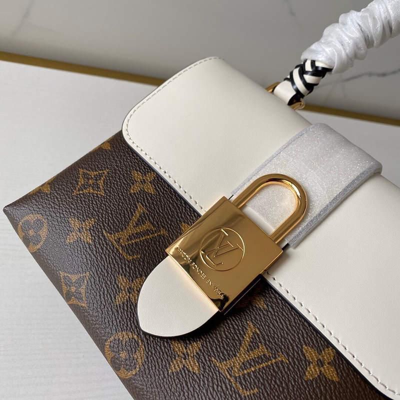 #m45155 l**is V*t*n monogram canvas locky bb-creme beige