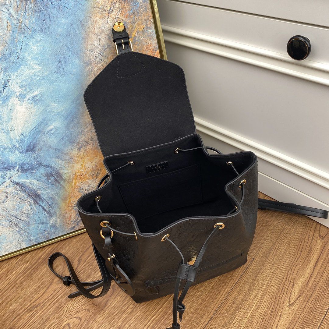 #m45205 l**is V*t*n 2020 monogram empreinte montsouris backpack-black