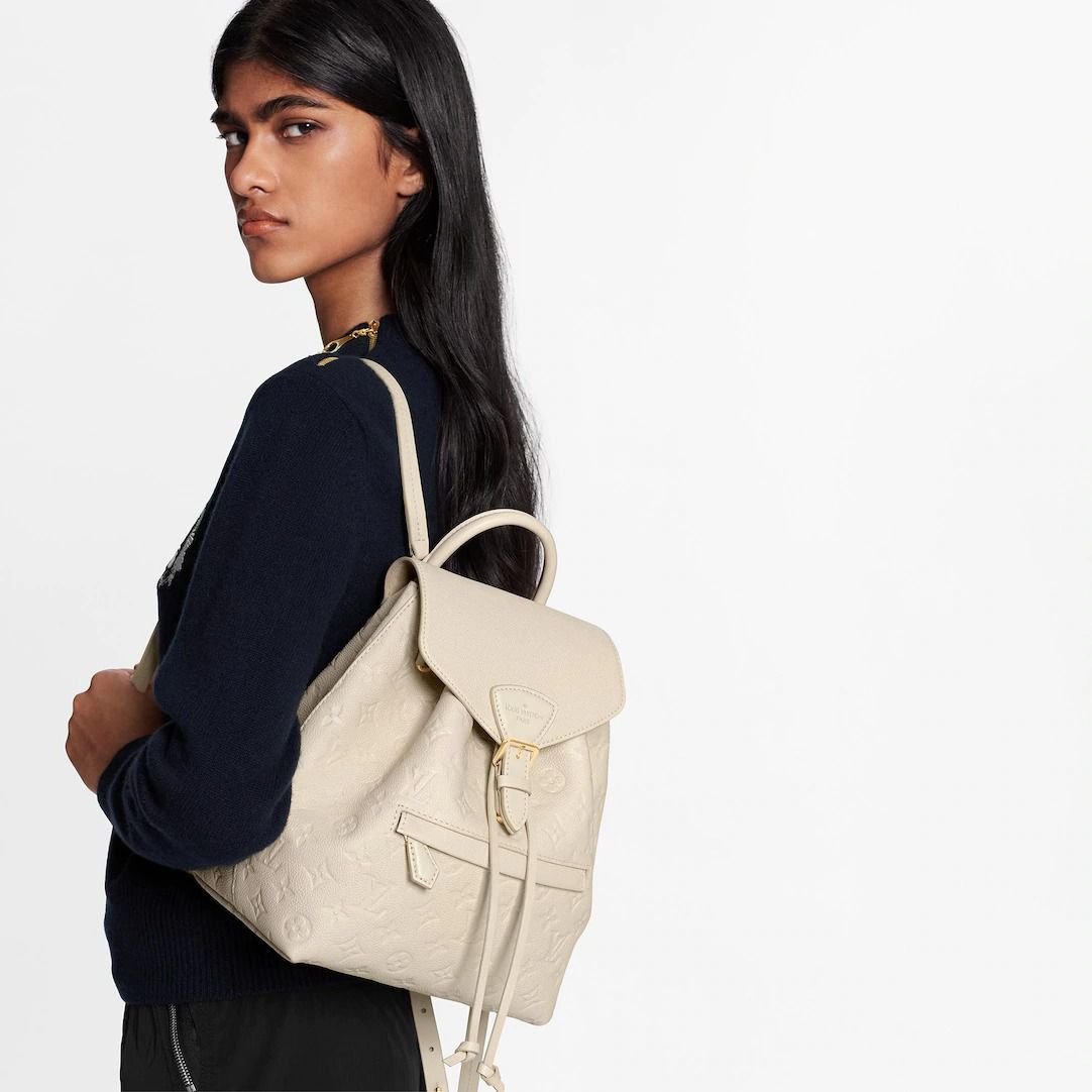 #m45397 l**is V*t*n 2020 monogram empreinte montsouris backpack-cream