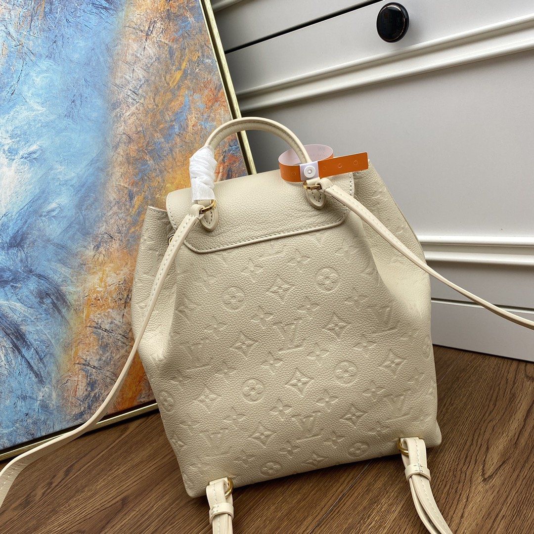 #m45397 l**is V*t*n 2020 monogram empreinte montsouris backpack-cream