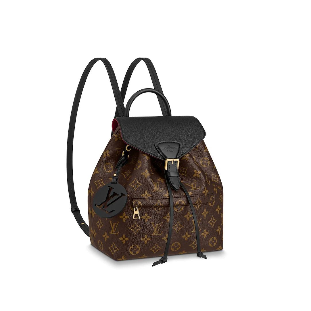 #m45515 l**is V*t*n 2020 monogram canvas montsouris pm-black