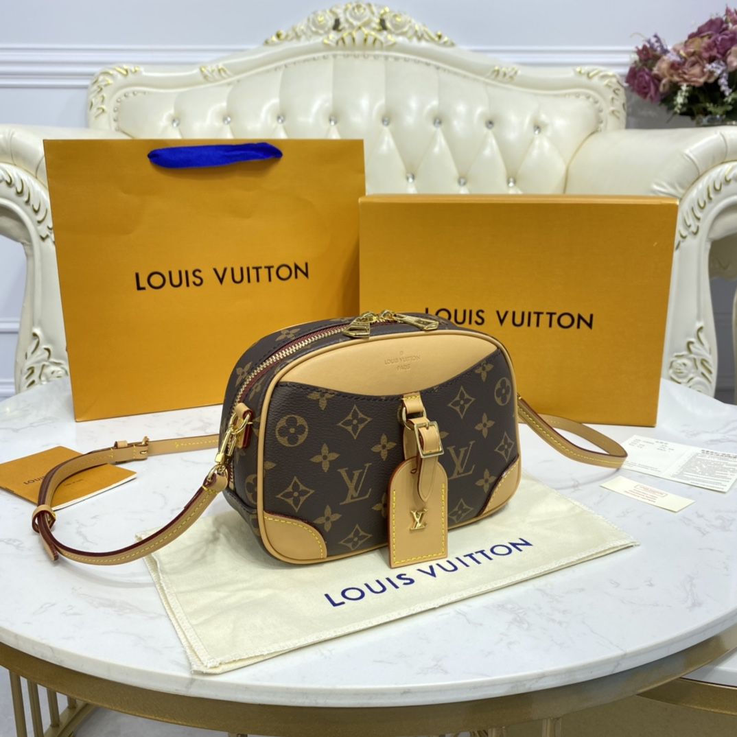 #m45528 l**is V*t*n monogram canvas deauville mini