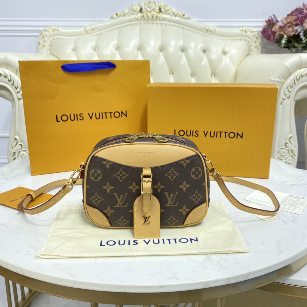 #m45528 l**is V*t*n monogram canvas deauville mini