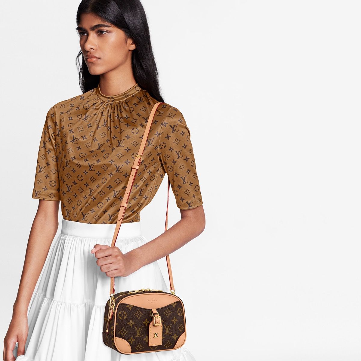 #m45528 l**is V*t*n monogram canvas deauville mini