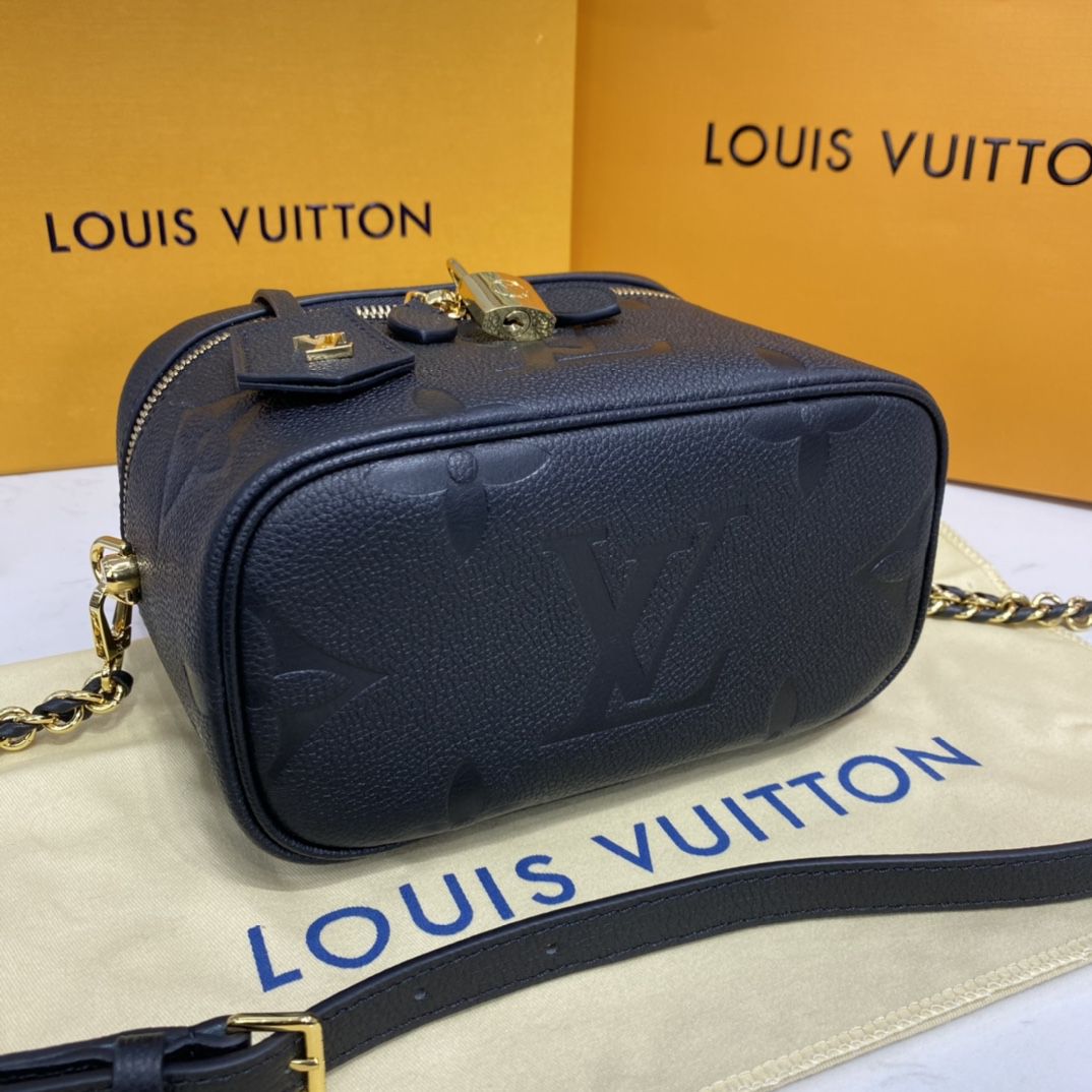 #m45598 l**is V*t*n giant monogram vanity pm-black