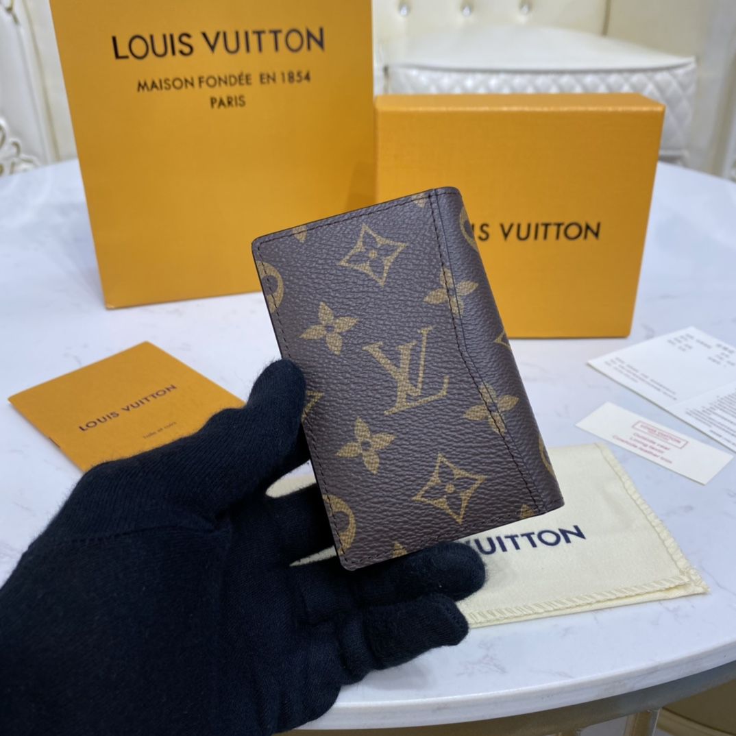 #m45787 l**is V*t*n classic monogram pocket organizer