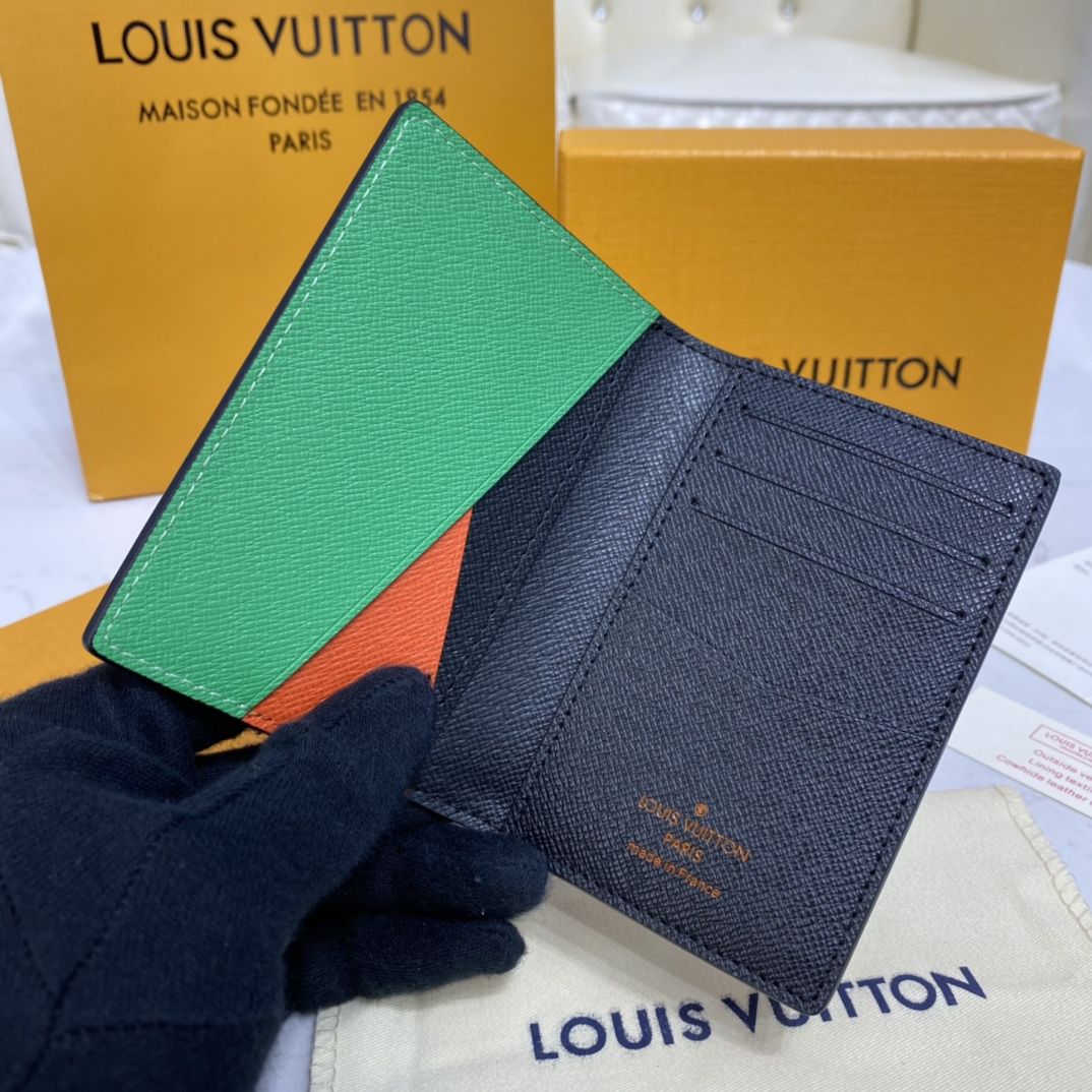 #m45787 l**is V*t*n classic monogram pocket organizer